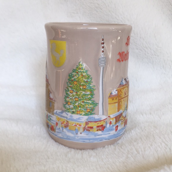 $14 or 3/$30! Stuttgart Weihnachtsmarkt mug cup German Christmas night market - Picture 2 of 8